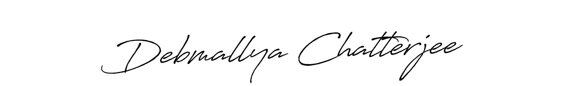 How to Draw Debmallya Chatterjee signature style? Antro_Vectra_Bolder is a latest design signature styles for name Debmallya Chatterjee. Debmallya Chatterjee signature style 7 images and pictures png