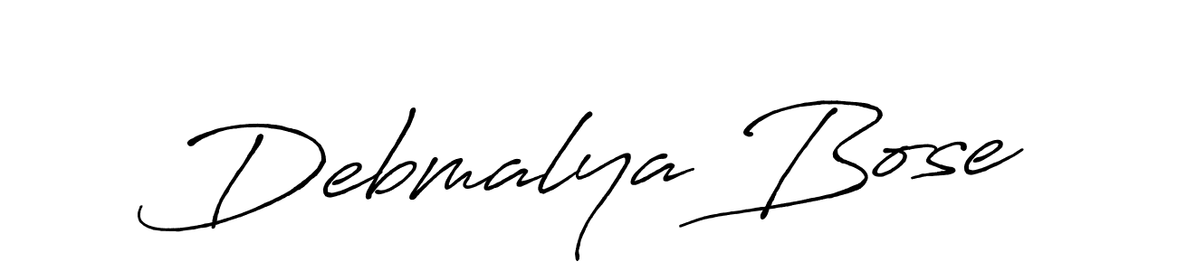 Here are the top 10 professional signature styles for the name Debmalya Bose. These are the best autograph styles you can use for your name. Debmalya Bose signature style 7 images and pictures png