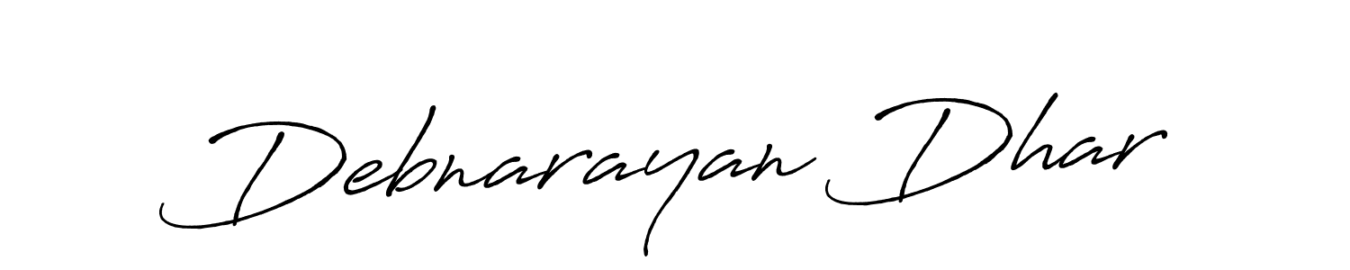 It looks lik you need a new signature style for name Debnarayan Dhar. Design unique handwritten (Antro_Vectra_Bolder) signature with our free signature maker in just a few clicks. Debnarayan Dhar signature style 7 images and pictures png