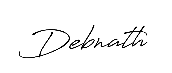 Create a beautiful signature design for name Debnath. With this signature (Antro_Vectra_Bolder) fonts, you can make a handwritten signature for free. Debnath signature style 7 images and pictures png