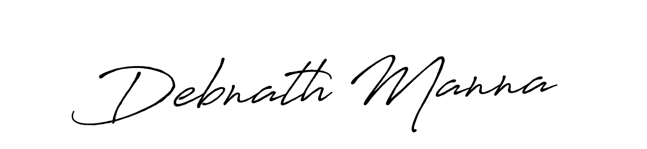 Use a signature maker to create a handwritten signature online. With this signature software, you can design (Antro_Vectra_Bolder) your own signature for name Debnath Manna. Debnath Manna signature style 7 images and pictures png