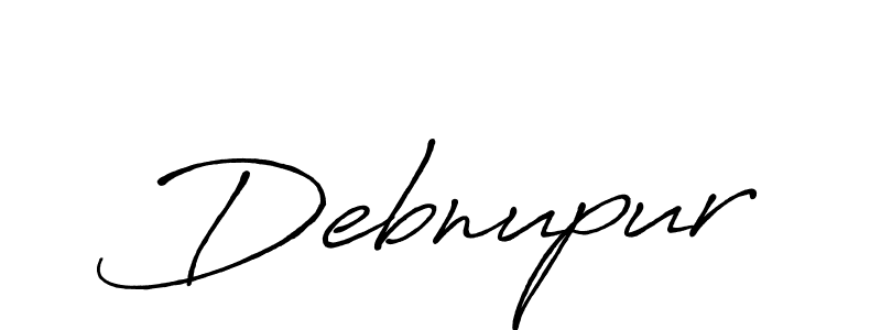 if you are searching for the best signature style for your name Debnupur. so please give up your signature search. here we have designed multiple signature styles  using Antro_Vectra_Bolder. Debnupur signature style 7 images and pictures png