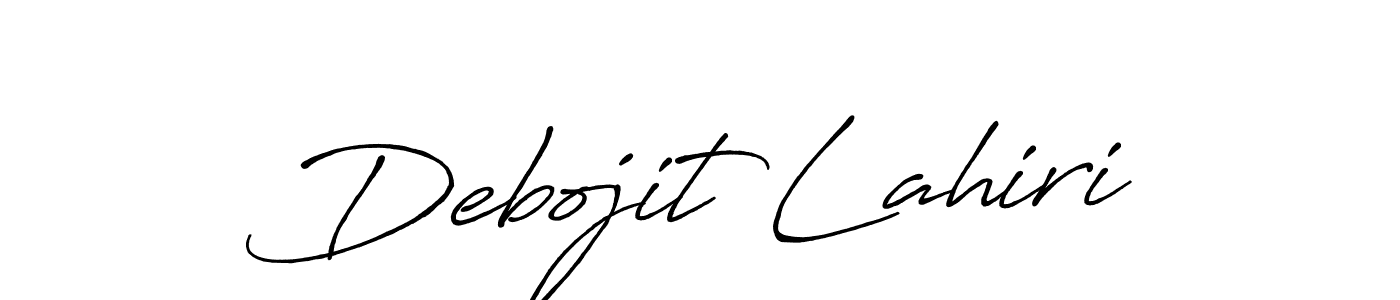 Also You can easily find your signature by using the search form. We will create Debojit Lahiri name handwritten signature images for you free of cost using Antro_Vectra_Bolder sign style. Debojit Lahiri signature style 7 images and pictures png
