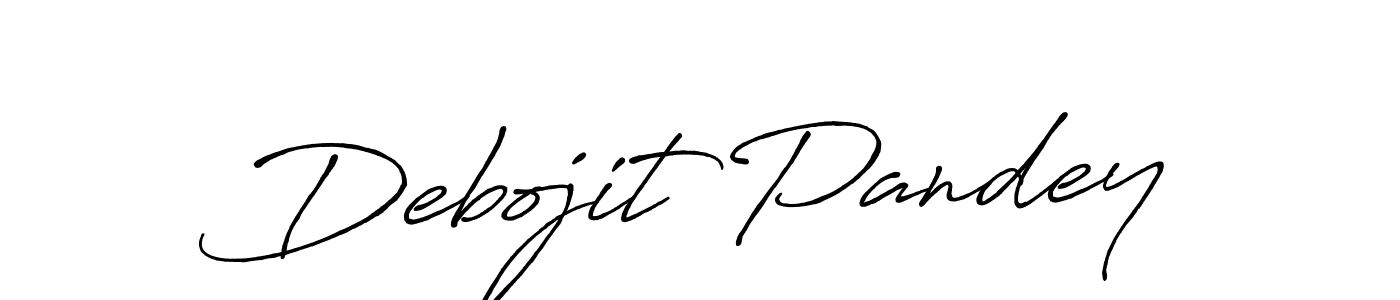 How to Draw Debojit Pandey signature style? Antro_Vectra_Bolder is a latest design signature styles for name Debojit Pandey. Debojit Pandey signature style 7 images and pictures png