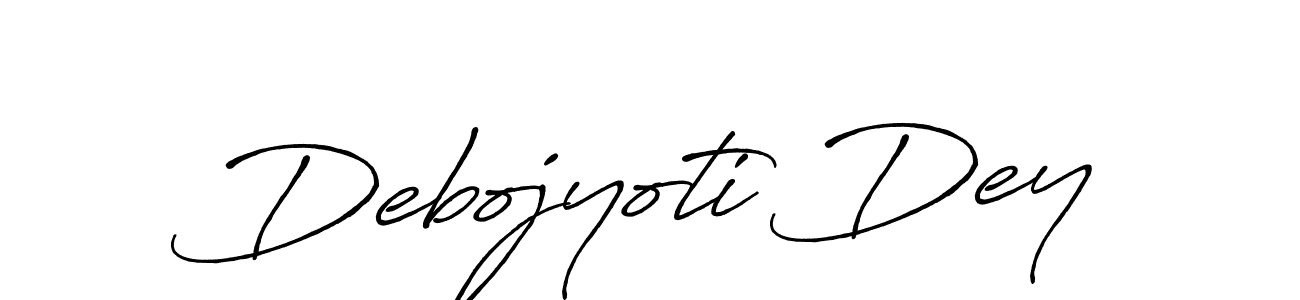 Use a signature maker to create a handwritten signature online. With this signature software, you can design (Antro_Vectra_Bolder) your own signature for name Debojyoti Dey. Debojyoti Dey signature style 7 images and pictures png