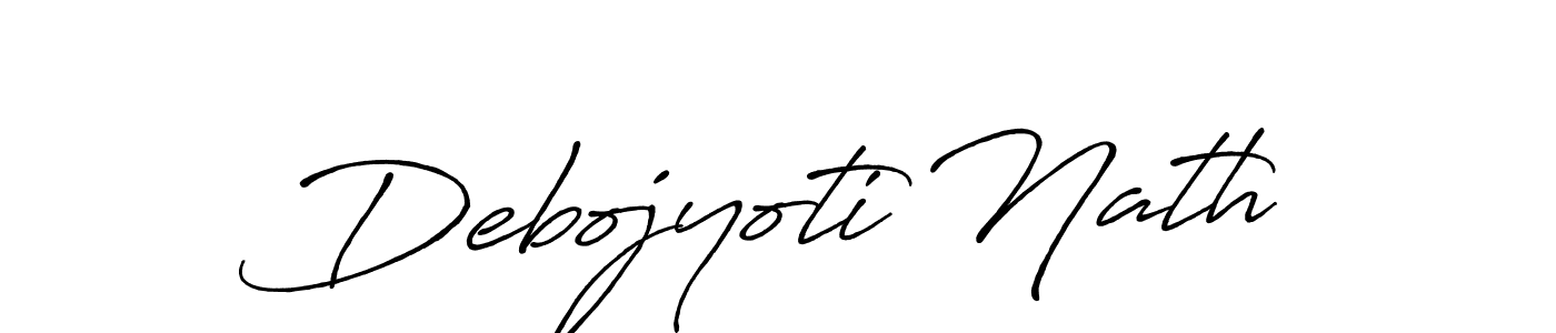 Similarly Antro_Vectra_Bolder is the best handwritten signature design. Signature creator online .You can use it as an online autograph creator for name Debojyoti Nath. Debojyoti Nath signature style 7 images and pictures png