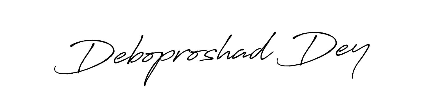 This is the best signature style for the Deboproshad Dey name. Also you like these signature font (Antro_Vectra_Bolder). Mix name signature. Deboproshad Dey signature style 7 images and pictures png