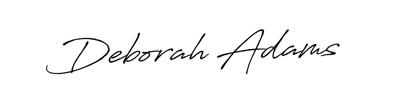 if you are searching for the best signature style for your name Deborah Adams. so please give up your signature search. here we have designed multiple signature styles  using Antro_Vectra_Bolder. Deborah Adams signature style 7 images and pictures png