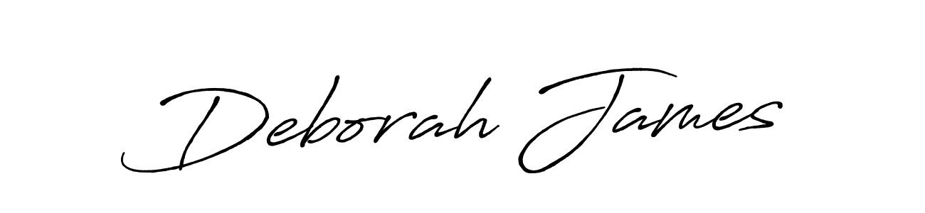 The best way (Antro_Vectra_Bolder) to make a short signature is to pick only two or three words in your name. The name Deborah James include a total of six letters. For converting this name. Deborah James signature style 7 images and pictures png