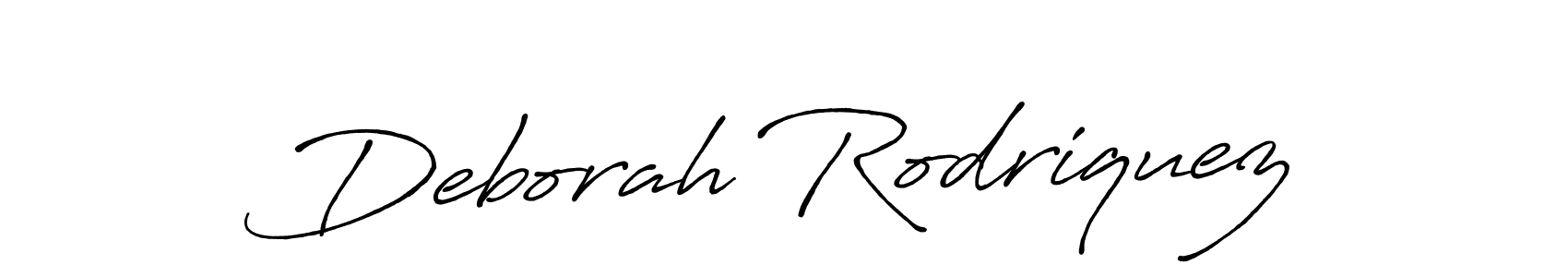 It looks lik you need a new signature style for name Deborah Rodriquez. Design unique handwritten (Antro_Vectra_Bolder) signature with our free signature maker in just a few clicks. Deborah Rodriquez signature style 7 images and pictures png