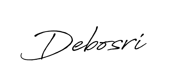 It looks lik you need a new signature style for name Debosri. Design unique handwritten (Antro_Vectra_Bolder) signature with our free signature maker in just a few clicks. Debosri signature style 7 images and pictures png