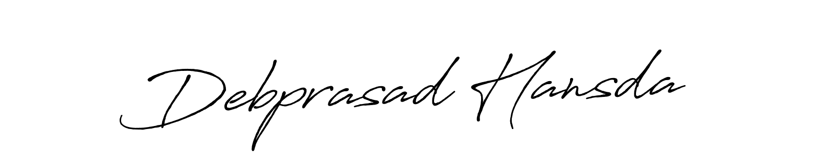 You can use this online signature creator to create a handwritten signature for the name Debprasad Hansda. This is the best online autograph maker. Debprasad Hansda signature style 7 images and pictures png