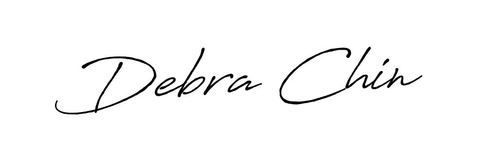 Antro_Vectra_Bolder is a professional signature style that is perfect for those who want to add a touch of class to their signature. It is also a great choice for those who want to make their signature more unique. Get Debra Chin name to fancy signature for free. Debra Chin signature style 7 images and pictures png