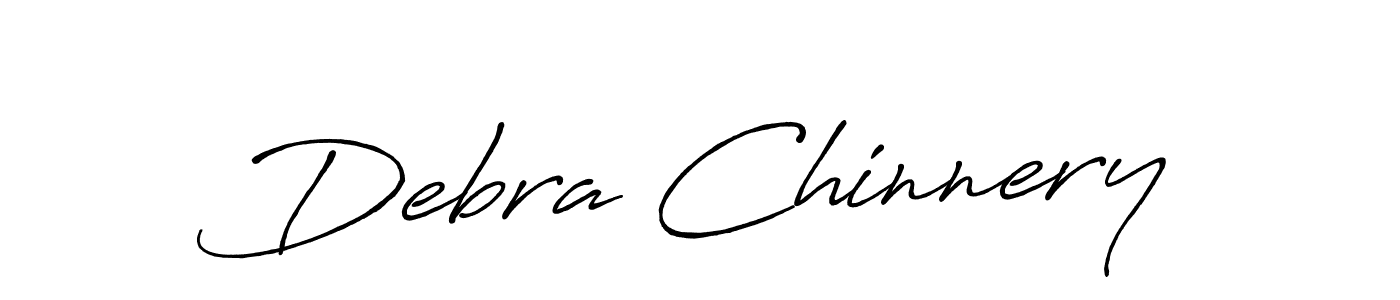 Also we have Debra Chinnery name is the best signature style. Create professional handwritten signature collection using Antro_Vectra_Bolder autograph style. Debra Chinnery signature style 7 images and pictures png