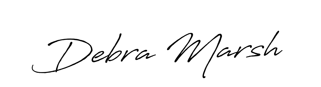Make a short Debra Marsh signature style. Manage your documents anywhere anytime using Antro_Vectra_Bolder. Create and add eSignatures, submit forms, share and send files easily. Debra Marsh signature style 7 images and pictures png