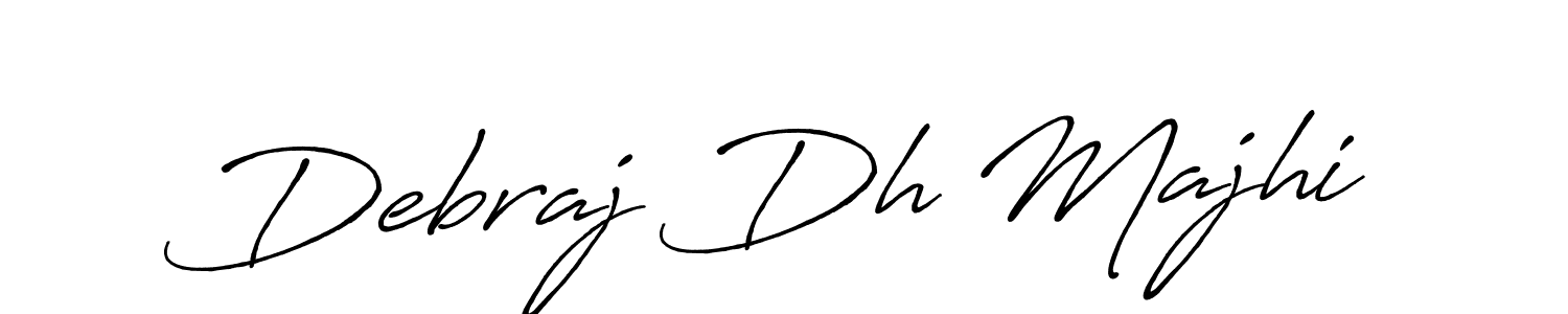 Also You can easily find your signature by using the search form. We will create Debraj Dh Majhi name handwritten signature images for you free of cost using Antro_Vectra_Bolder sign style. Debraj Dh Majhi signature style 7 images and pictures png