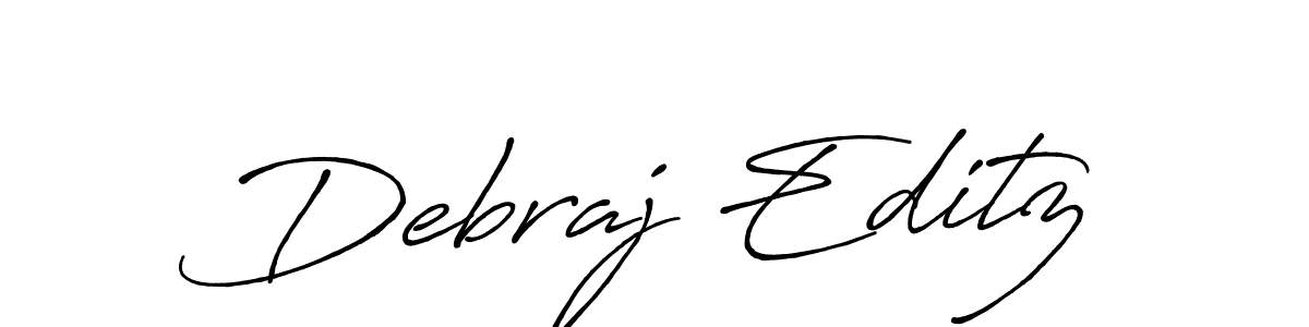 Make a short Debraj Editz signature style. Manage your documents anywhere anytime using Antro_Vectra_Bolder. Create and add eSignatures, submit forms, share and send files easily. Debraj Editz signature style 7 images and pictures png