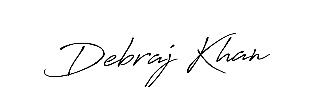 You should practise on your own different ways (Antro_Vectra_Bolder) to write your name (Debraj Khan) in signature. don't let someone else do it for you. Debraj Khan signature style 7 images and pictures png