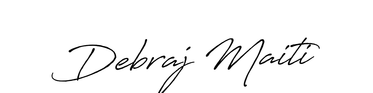 if you are searching for the best signature style for your name Debraj Maiti. so please give up your signature search. here we have designed multiple signature styles  using Antro_Vectra_Bolder. Debraj Maiti signature style 7 images and pictures png