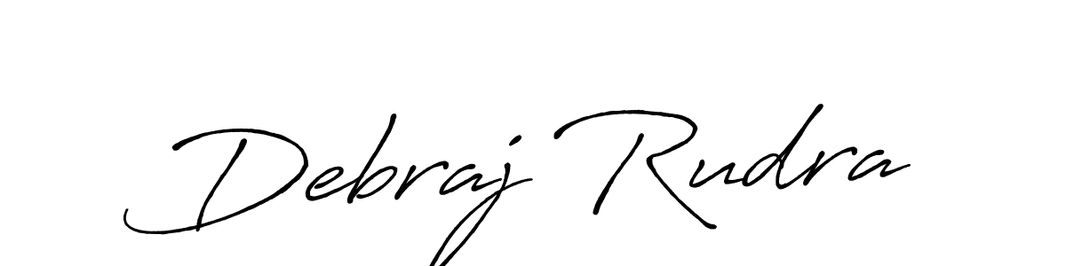 You should practise on your own different ways (Antro_Vectra_Bolder) to write your name (Debraj Rudra) in signature. don't let someone else do it for you. Debraj Rudra signature style 7 images and pictures png