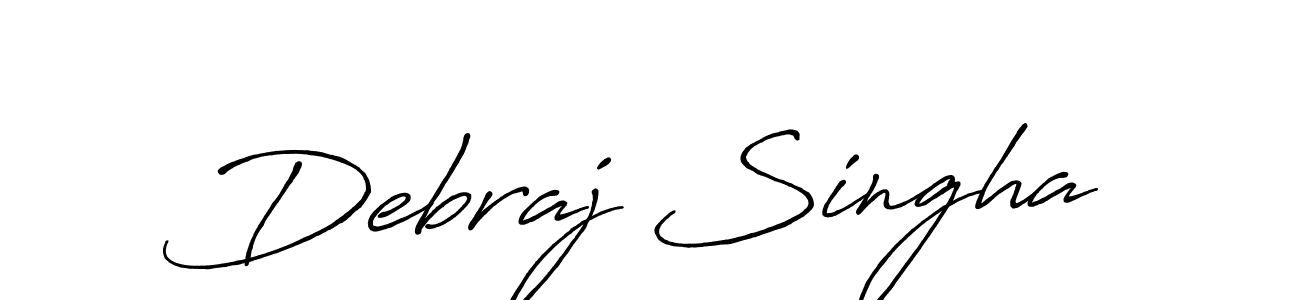 This is the best signature style for the Debraj Singha name. Also you like these signature font (Antro_Vectra_Bolder). Mix name signature. Debraj Singha signature style 7 images and pictures png