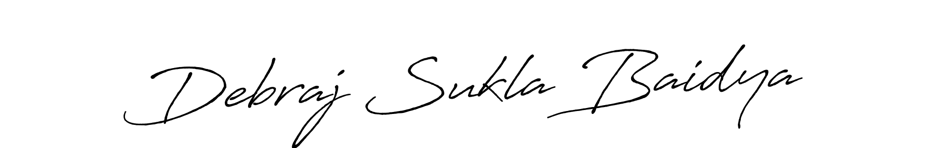 Make a short Debraj Sukla Baidya signature style. Manage your documents anywhere anytime using Antro_Vectra_Bolder. Create and add eSignatures, submit forms, share and send files easily. Debraj Sukla Baidya signature style 7 images and pictures png
