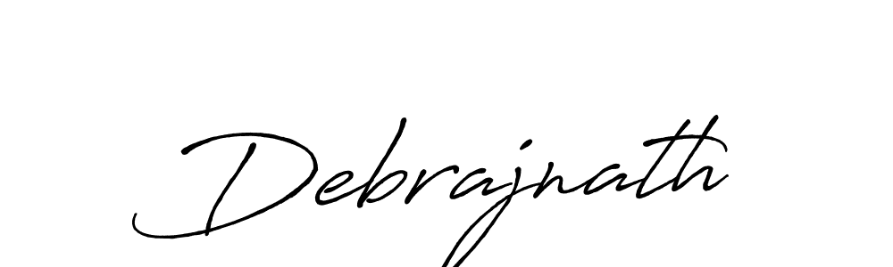 Design your own signature with our free online signature maker. With this signature software, you can create a handwritten (Antro_Vectra_Bolder) signature for name Debrajnath. Debrajnath signature style 7 images and pictures png