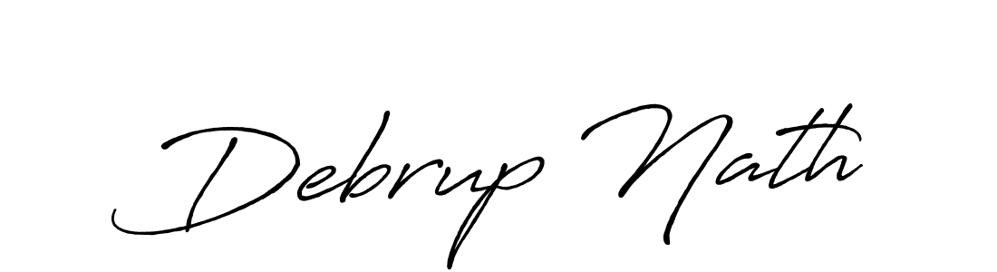 This is the best signature style for the Debrup Nath name. Also you like these signature font (Antro_Vectra_Bolder). Mix name signature. Debrup Nath signature style 7 images and pictures png