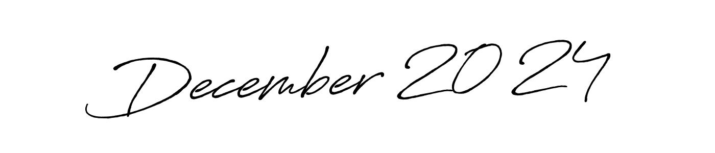 Make a beautiful signature design for name December 20 24. With this signature (Antro_Vectra_Bolder) style, you can create a handwritten signature for free. December 20 24 signature style 7 images and pictures png