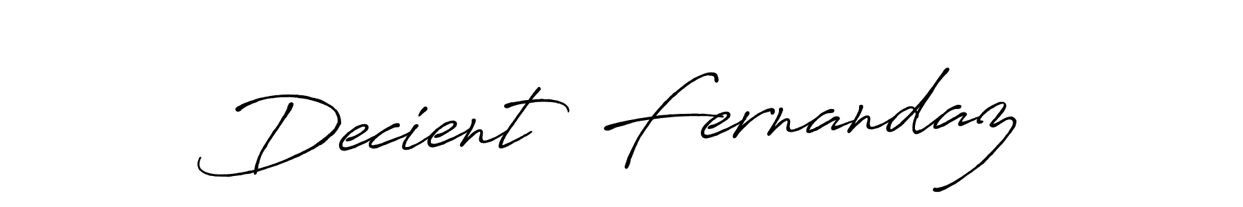 Here are the top 10 professional signature styles for the name Decient  Fernandaz. These are the best autograph styles you can use for your name. Decient  Fernandaz signature style 7 images and pictures png