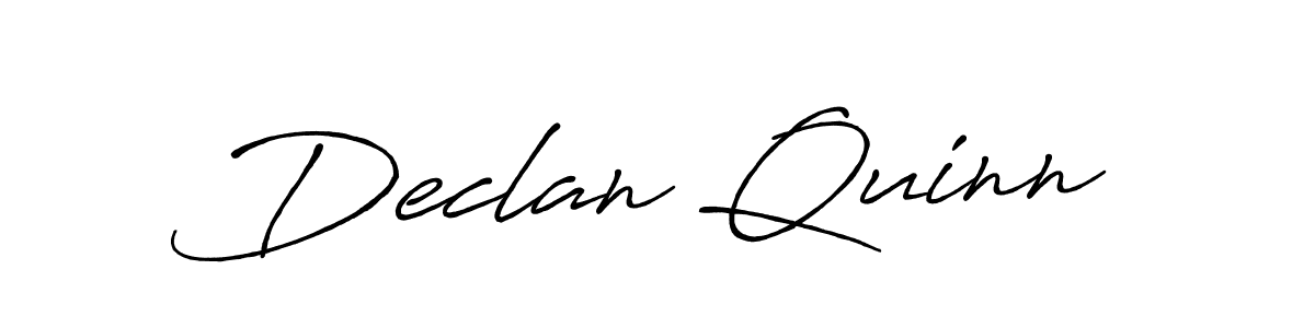 Also we have Declan Quinn name is the best signature style. Create professional handwritten signature collection using Antro_Vectra_Bolder autograph style. Declan Quinn signature style 7 images and pictures png