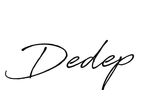 See photos of Dedep official signature by Spectra . Check more albums & portfolios. Read reviews & check more about Antro_Vectra_Bolder font. Dedep signature style 7 images and pictures png