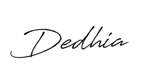 Make a short Dedhia signature style. Manage your documents anywhere anytime using Antro_Vectra_Bolder. Create and add eSignatures, submit forms, share and send files easily. Dedhia signature style 7 images and pictures png