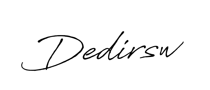 How to make Dedirsw signature? Antro_Vectra_Bolder is a professional autograph style. Create handwritten signature for Dedirsw name. Dedirsw signature style 7 images and pictures png