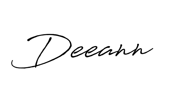 It looks lik you need a new signature style for name Deeann. Design unique handwritten (Antro_Vectra_Bolder) signature with our free signature maker in just a few clicks. Deeann signature style 7 images and pictures png