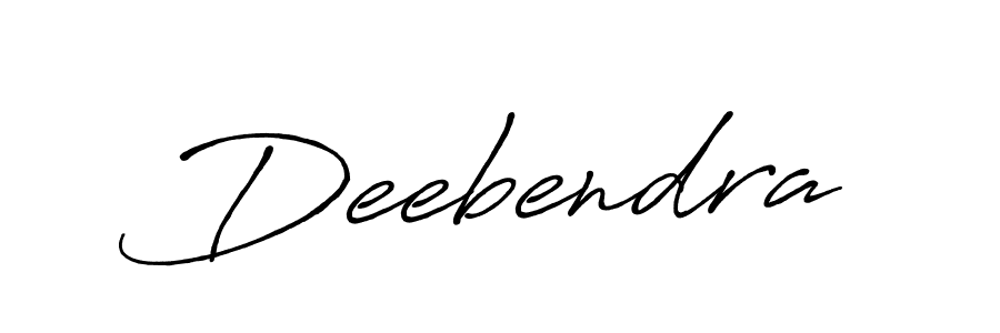 Make a beautiful signature design for name Deebendra. With this signature (Antro_Vectra_Bolder) style, you can create a handwritten signature for free. Deebendra signature style 7 images and pictures png