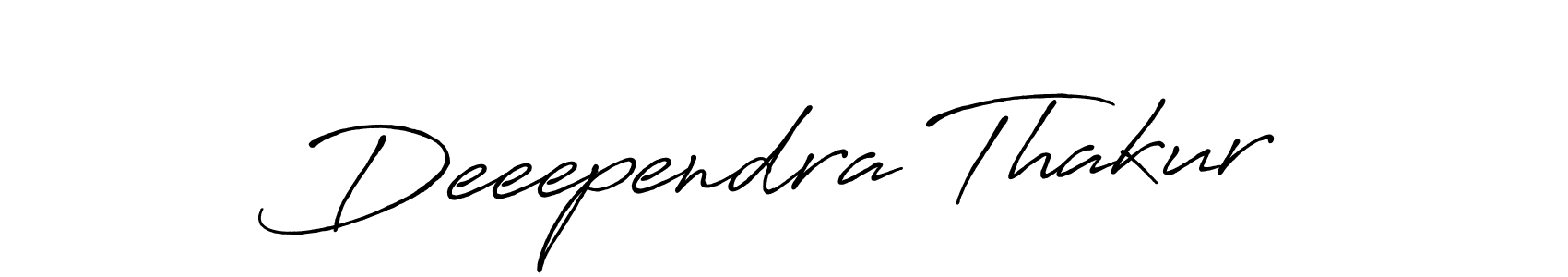 Design your own signature with our free online signature maker. With this signature software, you can create a handwritten (Antro_Vectra_Bolder) signature for name Deeependra Thakur. Deeependra Thakur signature style 7 images and pictures png