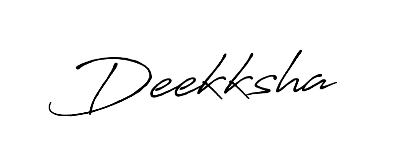 Antro_Vectra_Bolder is a professional signature style that is perfect for those who want to add a touch of class to their signature. It is also a great choice for those who want to make their signature more unique. Get Deekksha name to fancy signature for free. Deekksha signature style 7 images and pictures png