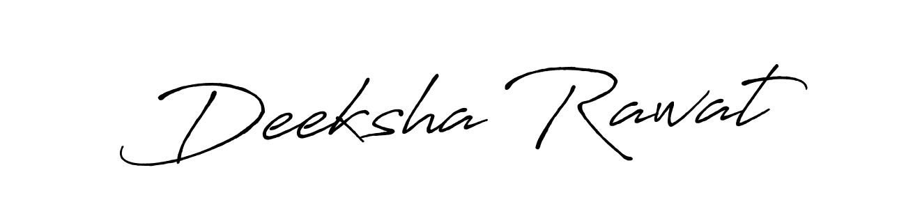 Also You can easily find your signature by using the search form. We will create Deeksha Rawat name handwritten signature images for you free of cost using Antro_Vectra_Bolder sign style. Deeksha Rawat signature style 7 images and pictures png