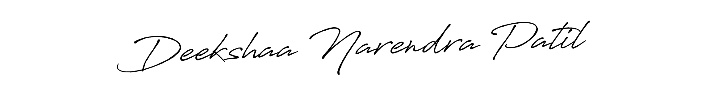 You should practise on your own different ways (Antro_Vectra_Bolder) to write your name (Deekshaa Narendra Patil) in signature. don't let someone else do it for you. Deekshaa Narendra Patil signature style 7 images and pictures png