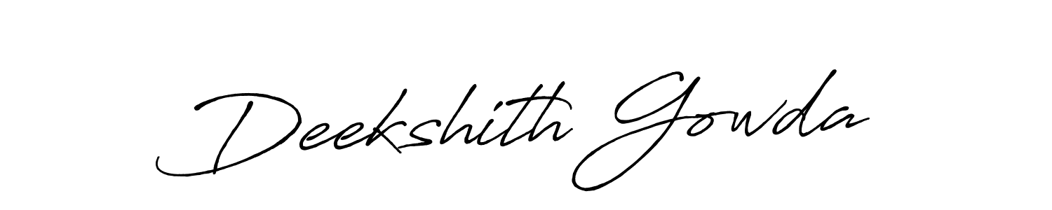 Once you've used our free online signature maker to create your best signature Antro_Vectra_Bolder style, it's time to enjoy all of the benefits that Deekshith Gowda name signing documents. Deekshith Gowda signature style 7 images and pictures png