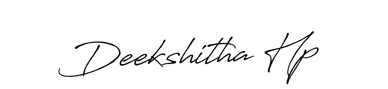 This is the best signature style for the Deekshitha Hp name. Also you like these signature font (Antro_Vectra_Bolder). Mix name signature. Deekshitha Hp signature style 7 images and pictures png