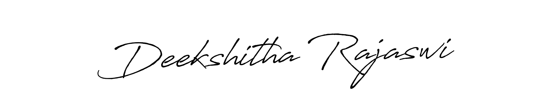 See photos of Deekshitha Rajaswi official signature by Spectra . Check more albums & portfolios. Read reviews & check more about Antro_Vectra_Bolder font. Deekshitha Rajaswi signature style 7 images and pictures png