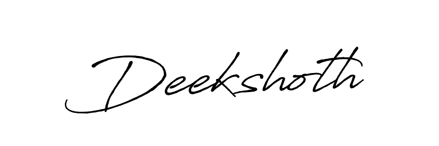 Make a short Deekshoth signature style. Manage your documents anywhere anytime using Antro_Vectra_Bolder. Create and add eSignatures, submit forms, share and send files easily. Deekshoth signature style 7 images and pictures png
