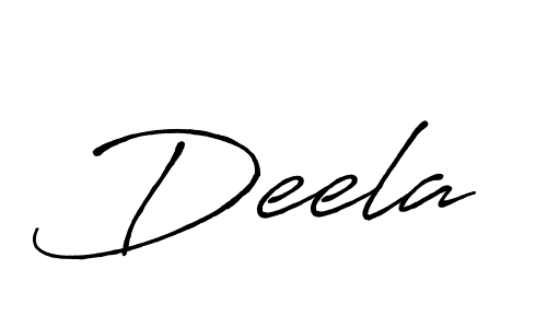 It looks lik you need a new signature style for name Deela. Design unique handwritten (Antro_Vectra_Bolder) signature with our free signature maker in just a few clicks. Deela signature style 7 images and pictures png