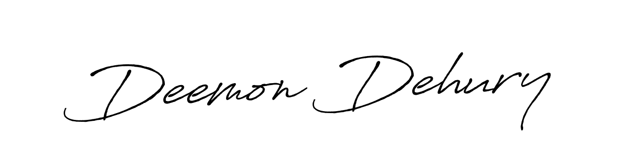 Also You can easily find your signature by using the search form. We will create Deemon Dehury name handwritten signature images for you free of cost using Antro_Vectra_Bolder sign style. Deemon Dehury signature style 7 images and pictures png