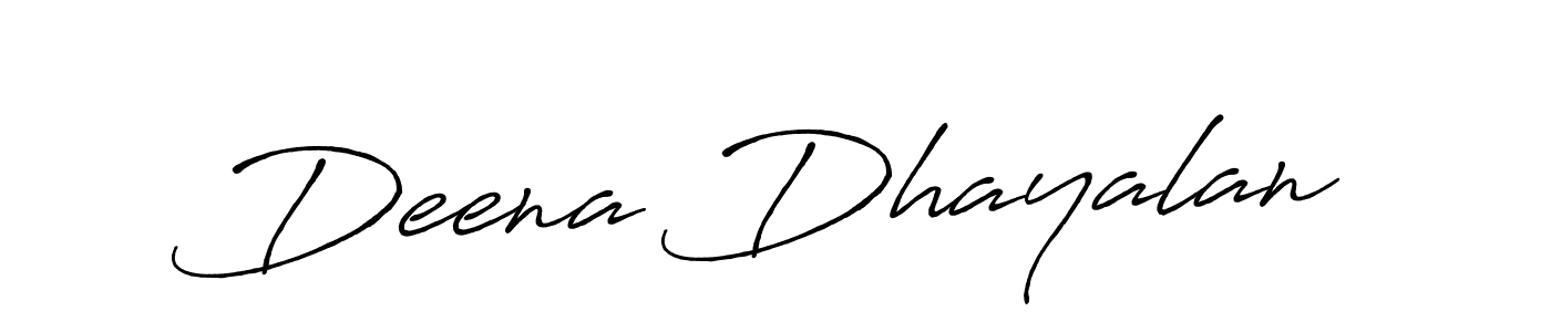 How to make Deena Dhayalan name signature. Use Antro_Vectra_Bolder style for creating short signs online. This is the latest handwritten sign. Deena Dhayalan signature style 7 images and pictures png