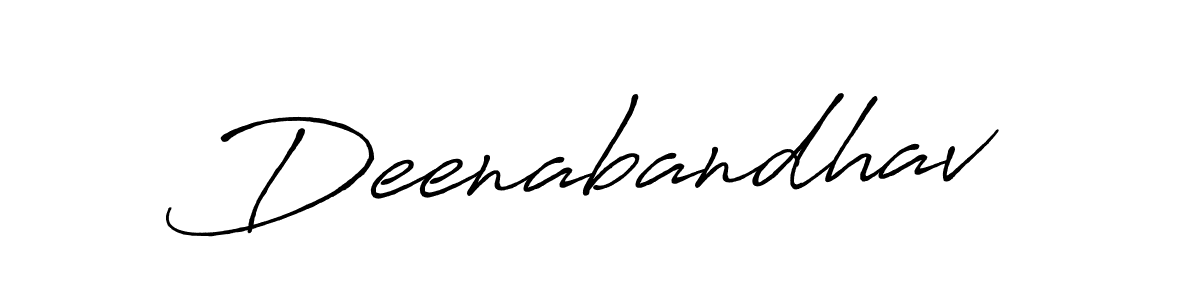 Also we have Deenabandhav name is the best signature style. Create professional handwritten signature collection using Antro_Vectra_Bolder autograph style. Deenabandhav signature style 7 images and pictures png