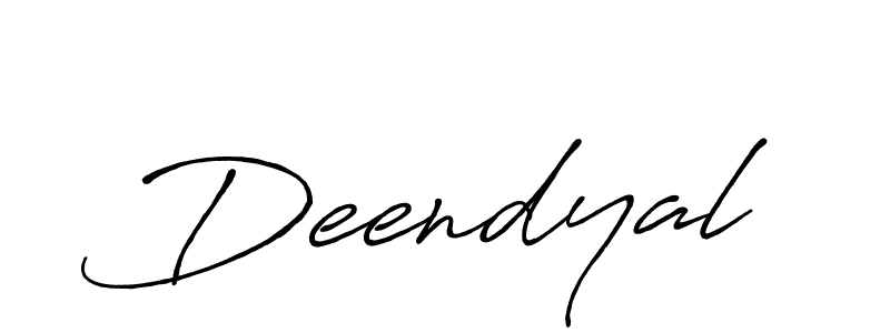 Use a signature maker to create a handwritten signature online. With this signature software, you can design (Antro_Vectra_Bolder) your own signature for name Deendyal. Deendyal signature style 7 images and pictures png