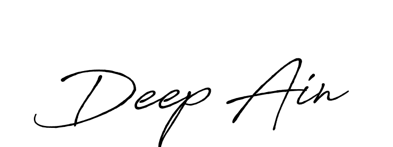 You can use this online signature creator to create a handwritten signature for the name Deep Ain. This is the best online autograph maker. Deep Ain signature style 7 images and pictures png
